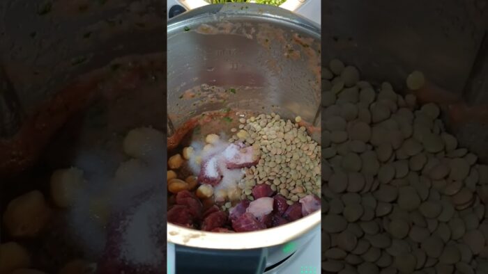الحريرة 😋 سهلة و سريعة التحضير مع ترموميكس 😉 #thermomix #food #thermomixtm6 #cooking #ramadan