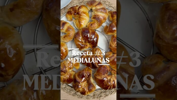100 Recetones en freidora de aire! #3 MEDIALUNAS
