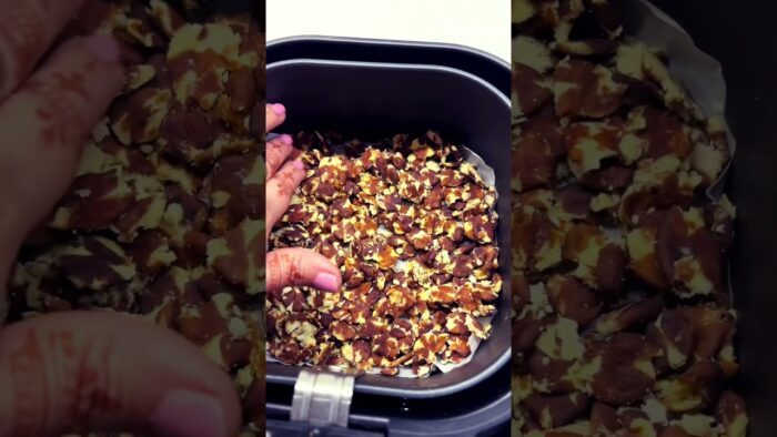 2 minutes channa jor garam in air fryer#youtubeshorts #food #recipe #cooking 🥰