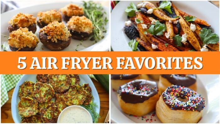 5 recetas favoritas para freidora de aire | ¡TIENES QUE PROBARLAS!