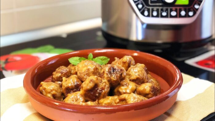 ALBONDIGAS en SALSA PEDRO XIMENEZ | THERMOMIX + OLLA GM
