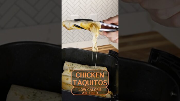 Air Fried Chicken Taquitos!