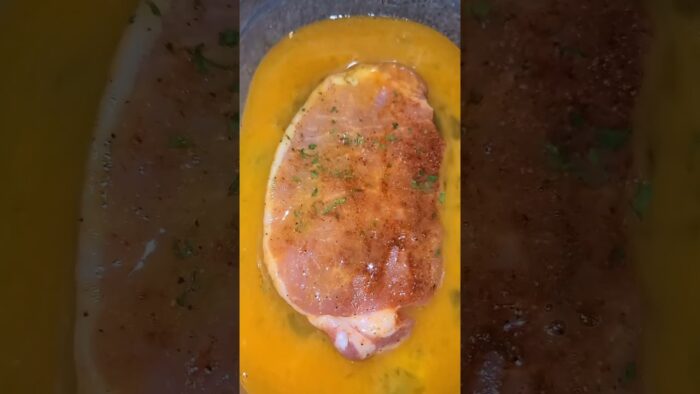 Air-Fried Pork Chops #foodie #recipe #homecook