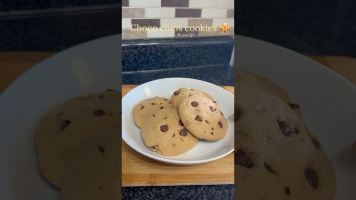 “Air Fryer Choco Chip Cookies | Easy Homemade Recipe” #shortsfeed #quickrecipes