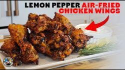 Air Fryer Fried Chicken – Lemon Pepper Fried Chicken Wing Recipe