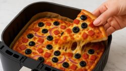 Air Fryer Pizza Recipe [NO Dough, NO Flour]