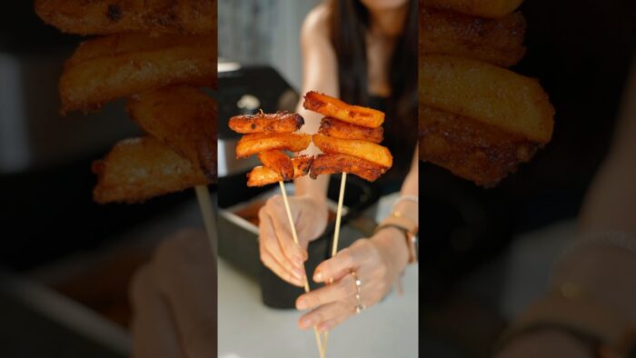 Air Fryer Rice Cakes That Taste Like Asian Street Food