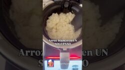 Arroz blanco en Thermomix, listo en un solo paso! Receta fácil con Thermomix