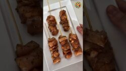 Brochetas De Pollo En Freidora De Aire !