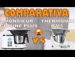 COMPARATIVA MONSIEUR CUISINE PLUS «LIDL» Y THERMOMIX TM5
