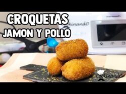 CROQUETAS CASERAS DE JAMON Y POLLO THERMOMIX