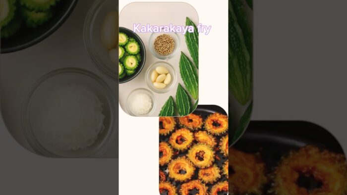 Canada lo Kakarakaya Fry| కెనడాలో కాకరకాయ వేపుడు #food#youtube #india #trending #travel #telugu #usa