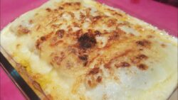 Canelones de cocido en olla GM G y bechamel en Thermomix