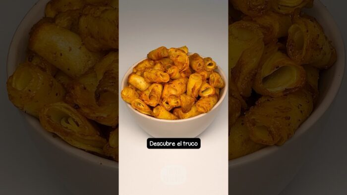 Cómo hacer patatas fritas en freidora de aire #receta #recetasfaciles