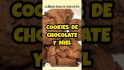 Cookies de Chocolate y Miel en Airfryer | FREIDORA DE AIRE FÁCIL