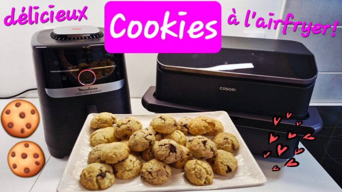 Cookies faciles à l’airfryer!