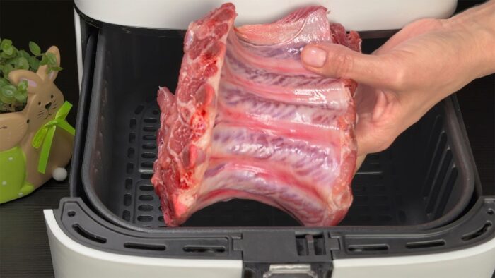 Costillas en freidora de aire: ¡una receta fácil para una cena familiar!