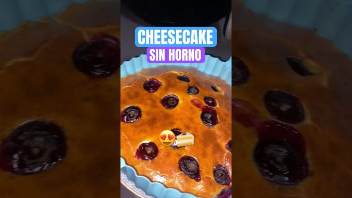 Cremoso Cheesecake: ¡Fácil y Rápido en la Airfryer!
