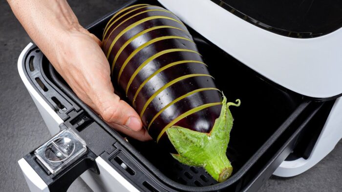 Cut an Eggplant Like THIS – Air Fryer Game Changer!
