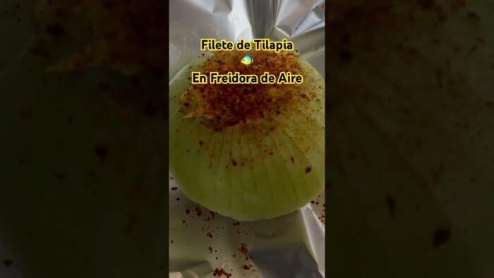 «Delicioso Filete de Tilapia 🐠 en Freidora de Aire Receta Súper Fácil»🤓👍 #Tilapia #FreidoraDeAire