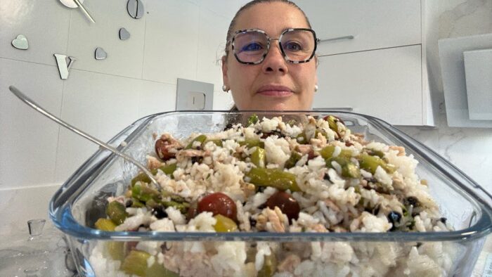 ENSALADA 🥗 DE ARROZ 🍚 CON ESPÁRRAGOS Y ATÚN CON THERMOMIX 7!!