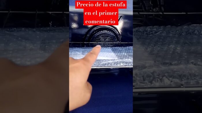 ESTUFA CON FREIDORA DE AIRE, ENCENDIDO ELECTRÓNICO, GAS LP, GAS NATURAL Y NO SE RAYA.
