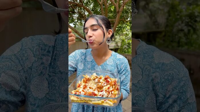 Easy Healthy Chicken Alfredo Fries #food #kerala #recipe pe
