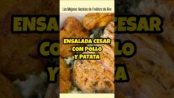 Ensalada Cesar con Pollo y Patata en Airfryer | FREIDORA DE AIRE FÁCIL