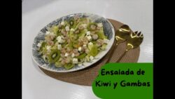 Ensalada de Kiwi y Gambas 🍤🥝 con Thermomix TM7 | Fresca, Fácil y Lista en 20 Minutos