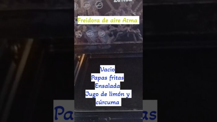 Freidora de aire Atma 11 litros. #cocina #comida #freidoradeaire