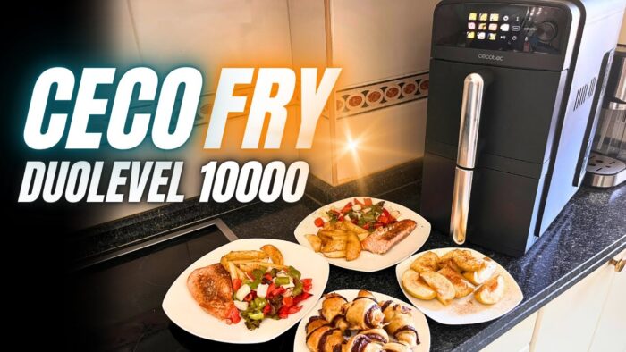 Freidora de aire Cecotec DOULEVEL 10000 | ¿Merece la pena? Review, recetas y opinión