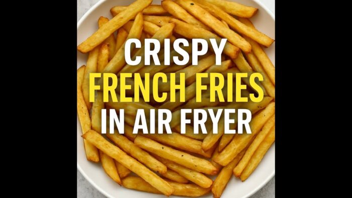 French Fries with Zero Guilt – Airfryer Recipe!How to Make French Fries in Air Fryer | Easy & Quick!