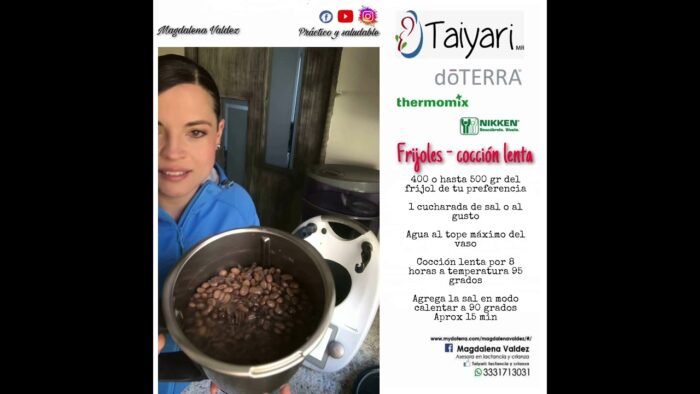 Frijoles en Thermomix – cubrecuchillas Frijoles de olla en Thermomix