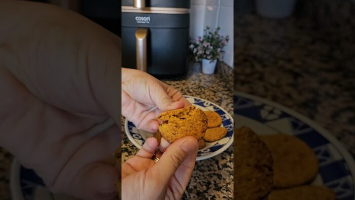 Galletas saladas de avena con sabor italiano! #cosoriespaña #freidoradeaire #airfryer #recetas
