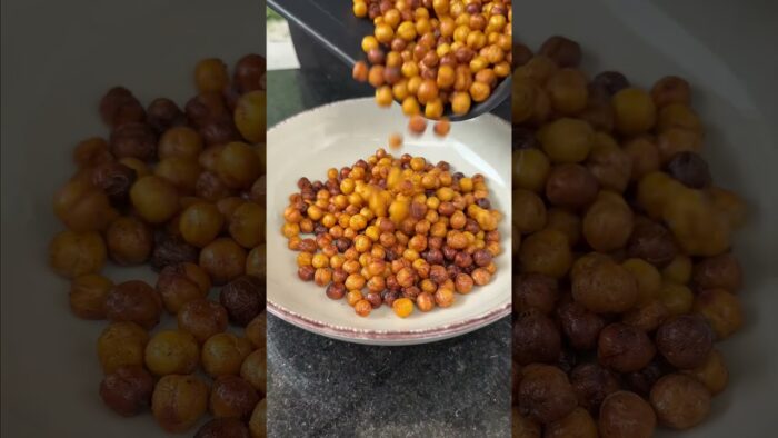 Garbanzos Crujientes y Saludables en 20 Minutos #garbanzos #recetasaludable #recetarapida