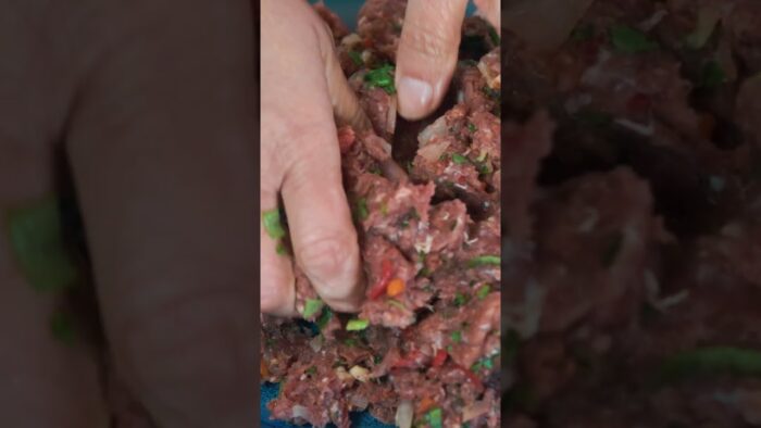 Irresistible Air Fryer Meatballs with Melty Cheese Inside