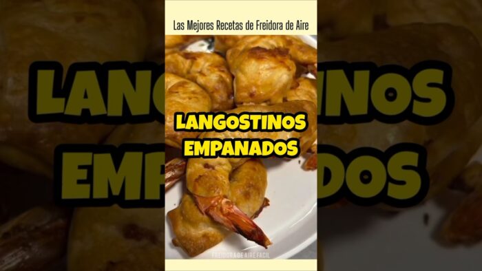 Langostinos Empanados | FREIDORA DE AIRE FÁCIL
