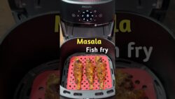 Masala Fish Fry in Air Fryer🥰 #like #viralvideos #foryou