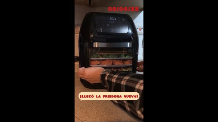 Me mandaron una Air Fryer Chefman nueva 💯