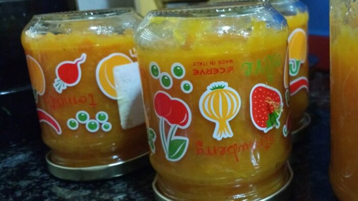 Mermelada de mandarina amarga en Thermomix