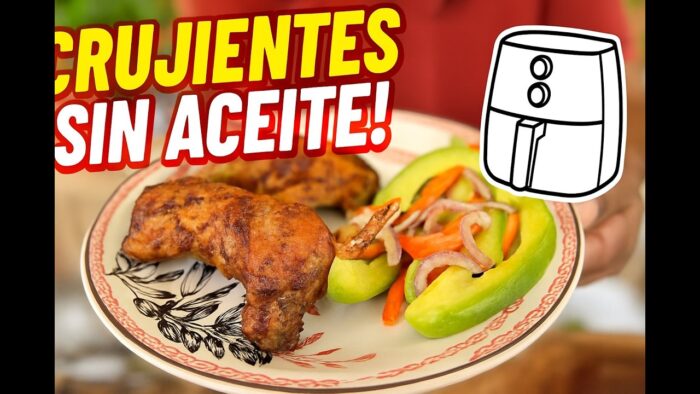 “Muslos de Pollo en Freidora de Aire | Crujientes y Jugosos al Estilo del Campo 🐔🔥”