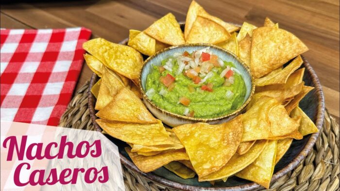 NACHOS EN FREIDORA DE AIRE | NACHOS CASEROS CRUJIENTES