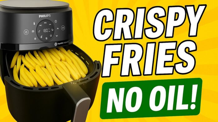 No Oil French Fries in Philips Air Fryer NA231 | Crispy & Healthy Snack Recipe
