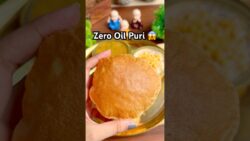 No Oil, No Fry… Phir Bhi Aisi Puri?! Viral Hack Inside #shorts #trending
