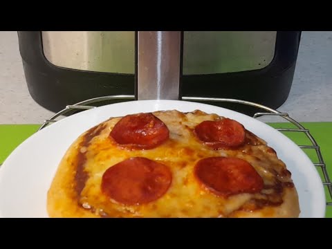 PIZZA EN FREIDORA AIRE | pizza en air frier