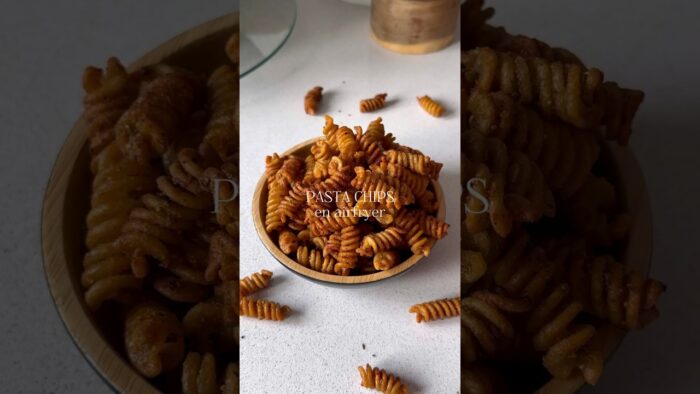 Pasta chips #receta #snacks #snacksaludable #pastachips