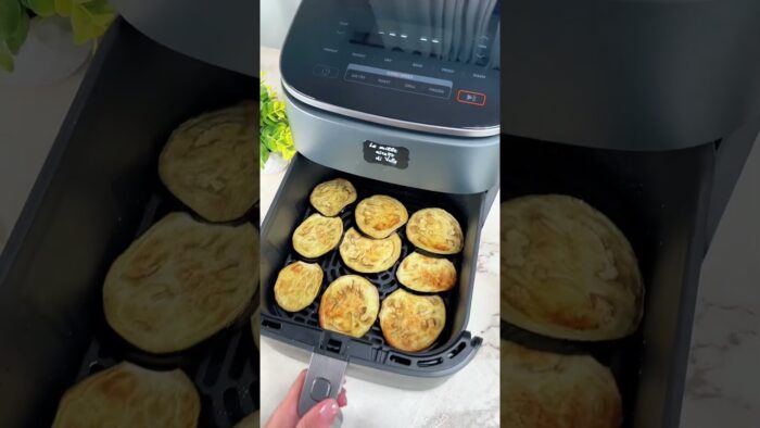 ROTOLO DI MELANZANE IN FRIGGITRICE AD ARIA