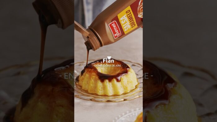 Receta Flan en freidora de aire đŽ | Gourmet #GourmetChile #Receta #Flan #Postre #AirFryer #Freidora