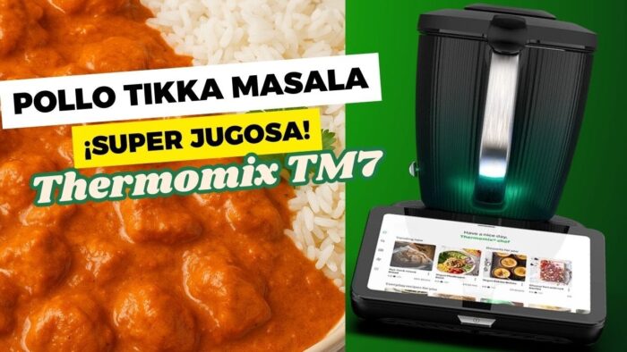 🍗✨ Receta de Pollo Tikka Masala con Thermomix TM7 | Fácil y Paso a Paso ✨🍗