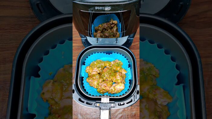 Receta de pollo en freidora de aire 🍗 Receta de tendencia #arzina